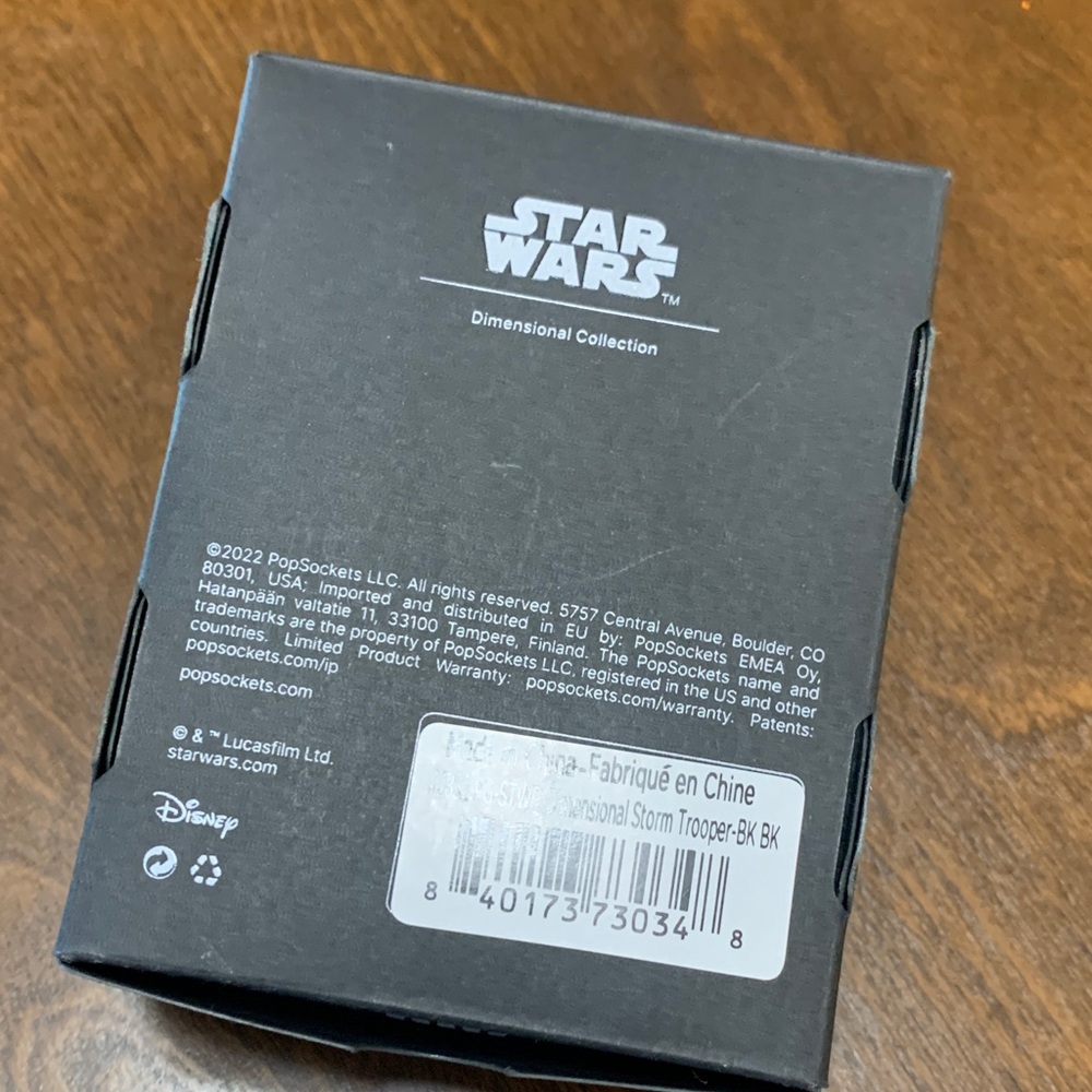 PopSocket Star Wars Stormtrooper Dimensional Black and White Collection - Picture 3 of 4